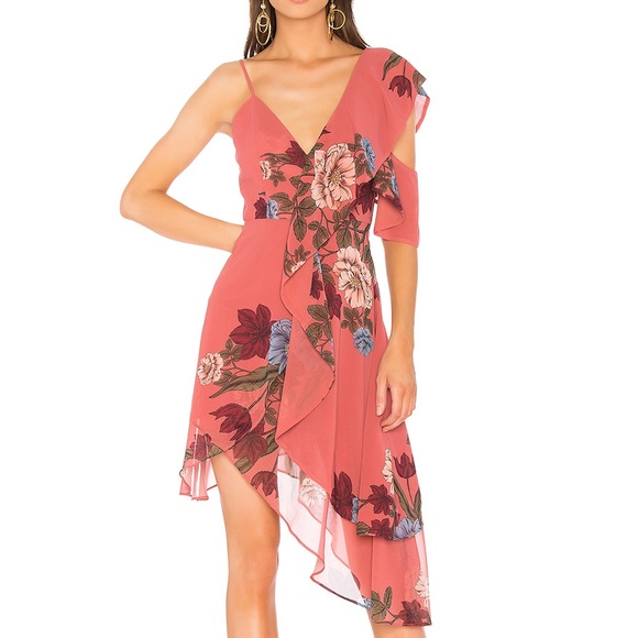 Keepsake Spice Floral Night Lights Dress - Picture 4 of 10